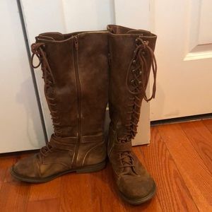 Boho Combat Boots